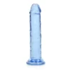 RealRock Crystal Clear Model 6" Intimate Machine with Suction Base - Anelma sextoys