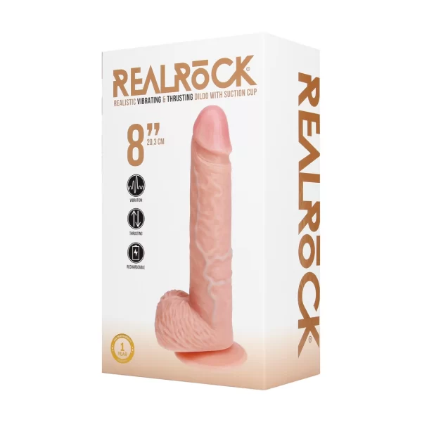 RealRock Wibrujący model z jądrami 20