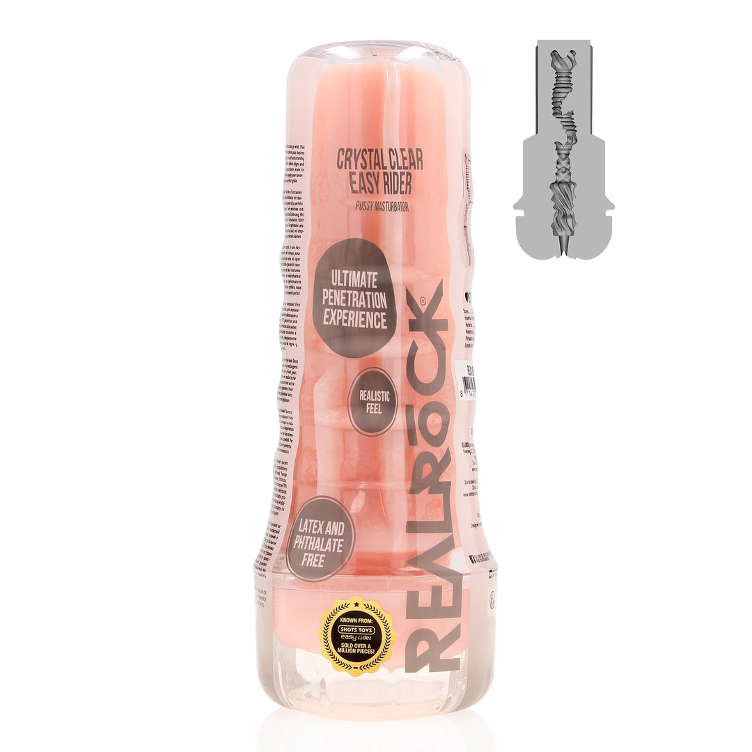 Easy Rider Intimate Device TPE Flesh Compact Anatomical