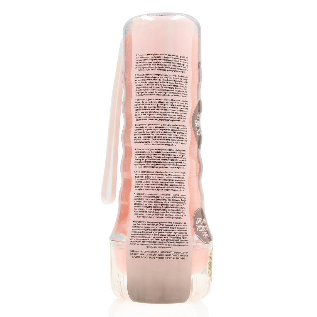 Easy Rider Intimate Device TPE Flesh Compact Anatomical Model combines flexible elastomer and an ergonomic design for comfortable