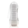 Easy Rider TPE Textured Intimate Device Transparent Compact Model combines flexible elastomer and an ergonomic design in a practical