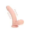 Shots Dual Density Curved Liquid Silicone z kulkami 15 cm - realistinen malli