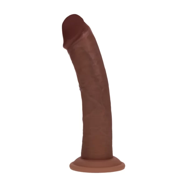 Dual Density Silicone Curved Vibrator z Przyssawką 20