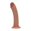 Dual Density Silicone Curved Vibrator z Przyssawką 20