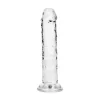 REALROCK Crystal Clear 5" Intimate Model with Suction Cup Transparent - Anelma sextoys