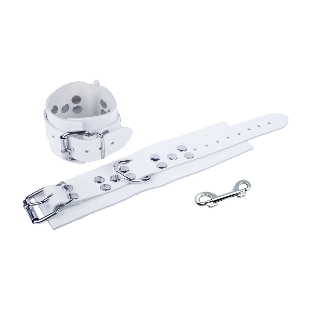 Ultra Leather White Restraints Ultra Leather White Restraints