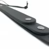 Red Leather Paddle Black 39.5cm Multi-Strap Durable Design