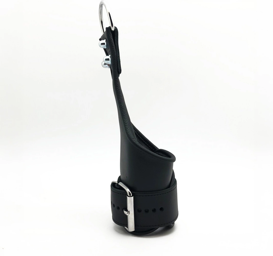 Red Leather Restraint System Black
