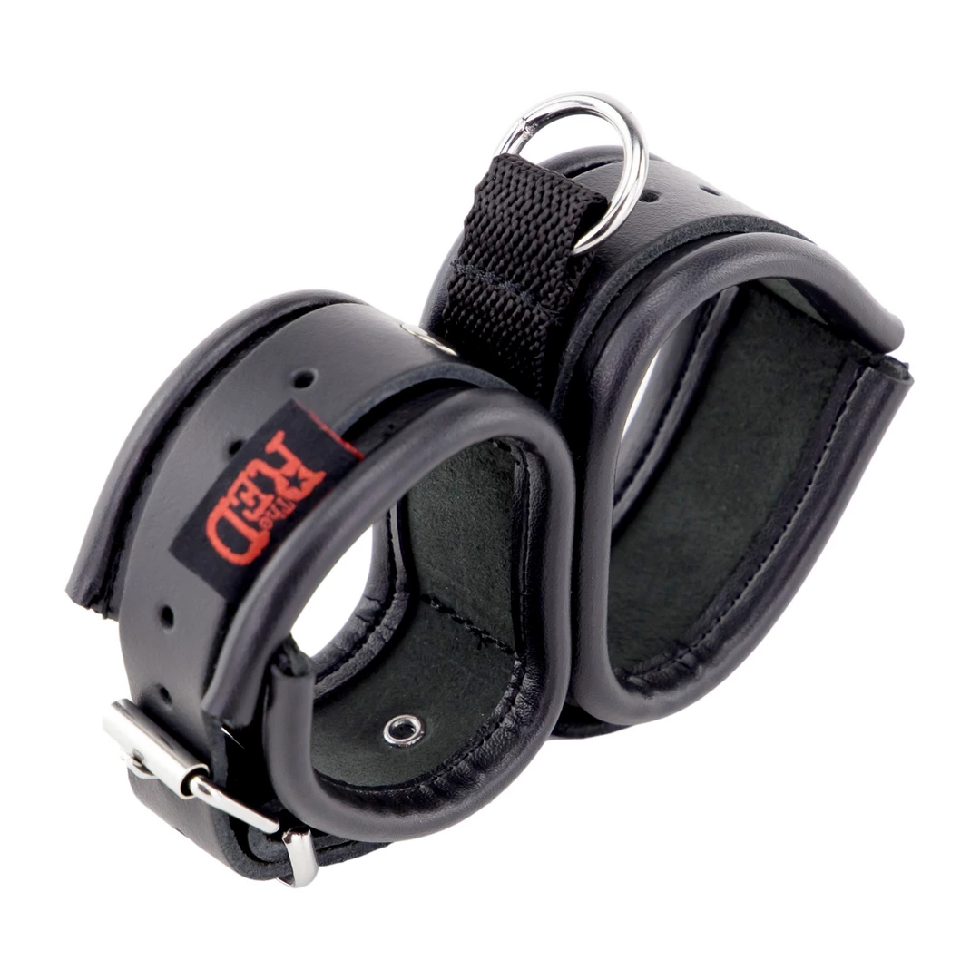 Manufaktur Leather Double Restraint System Black - Anelma Manufaktur Leather Double Restraint System Black