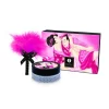 Bijoux Indiscrets Raspberry Body Powder with Feather Applicator 75g. Body art. See materials