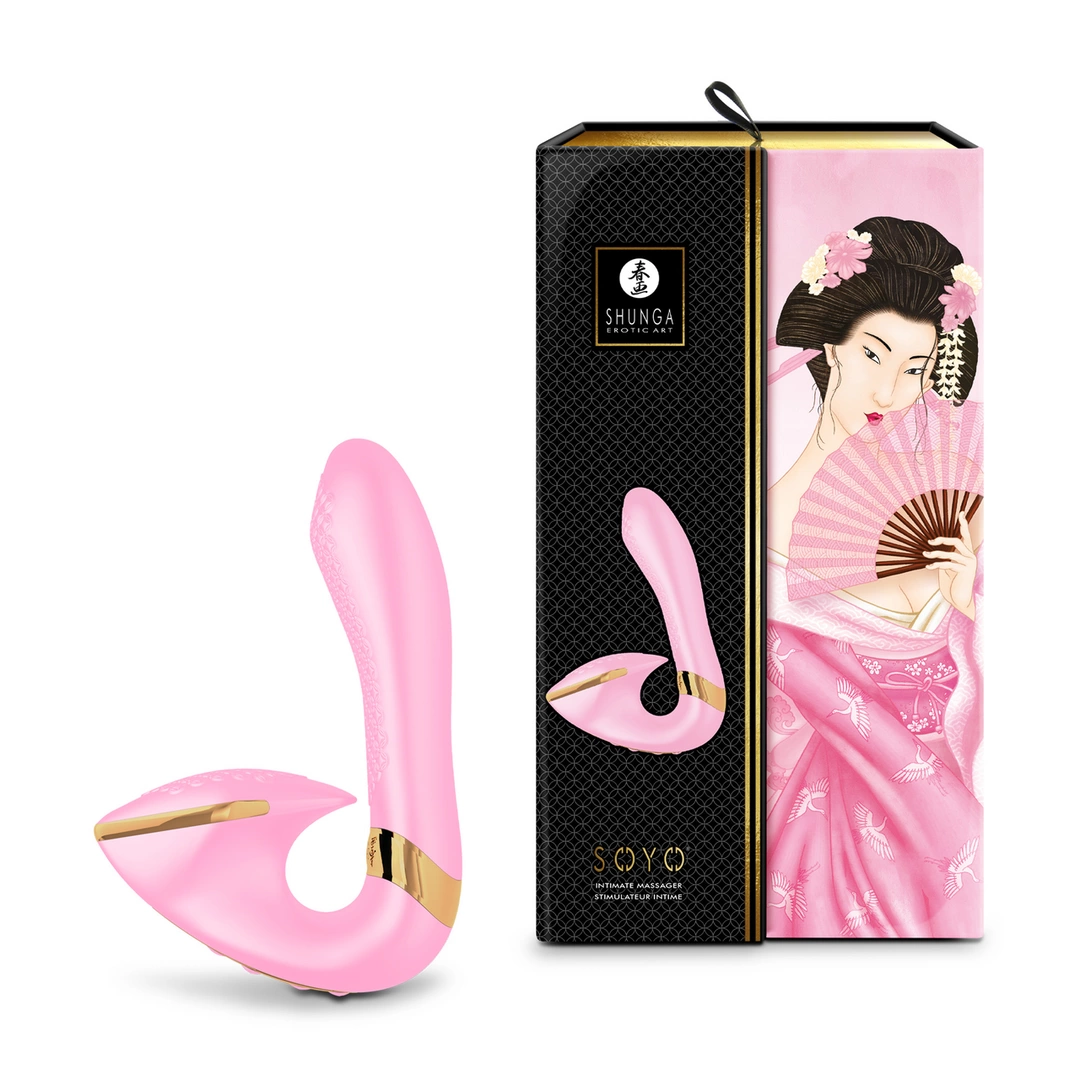 SOYO Vibrator Light Pink - Dual Chamber