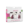 Ouch! Plush Furry Handcuffs Metal Adjustable Pink Locking