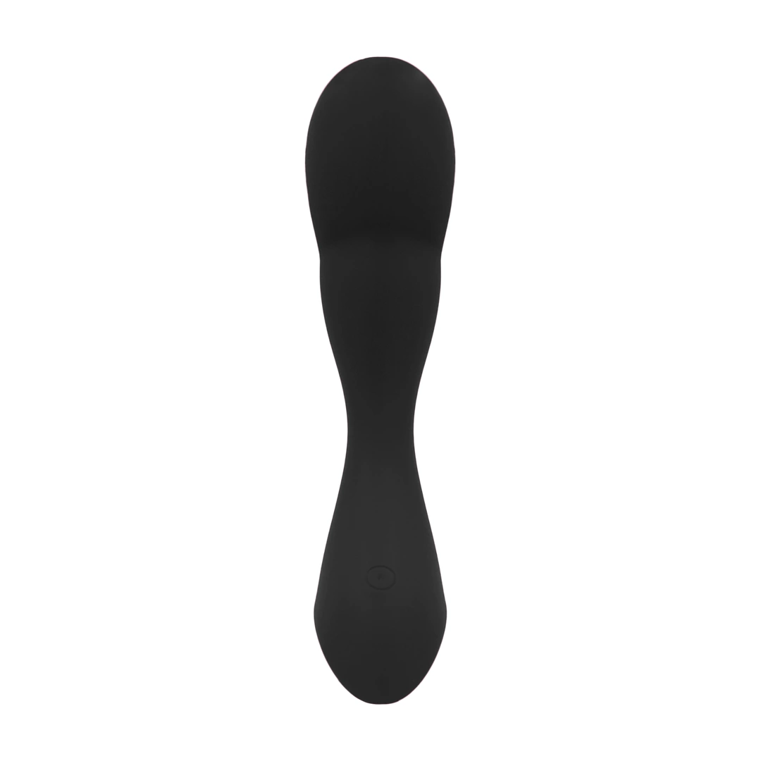 Geron 10-Speed Intimate Massager Black Silicone USB