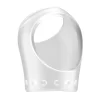 Shots No.45 Silicone Support Ring with Dual Ball Strap Black - Anelma sextoys