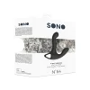 SONO No.64 Intimate Silicone Massager for P-Spot & External Stimulation Black. Prostate massager. See functions