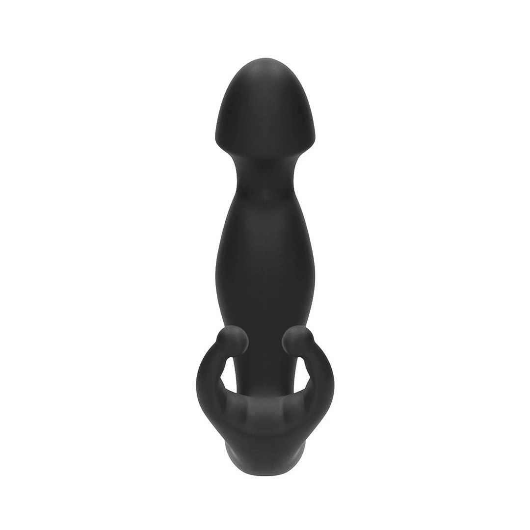 SONO No.65 Silicone P-Spot Massager with Dual Stimulation Black. Prostate massager. See functions
