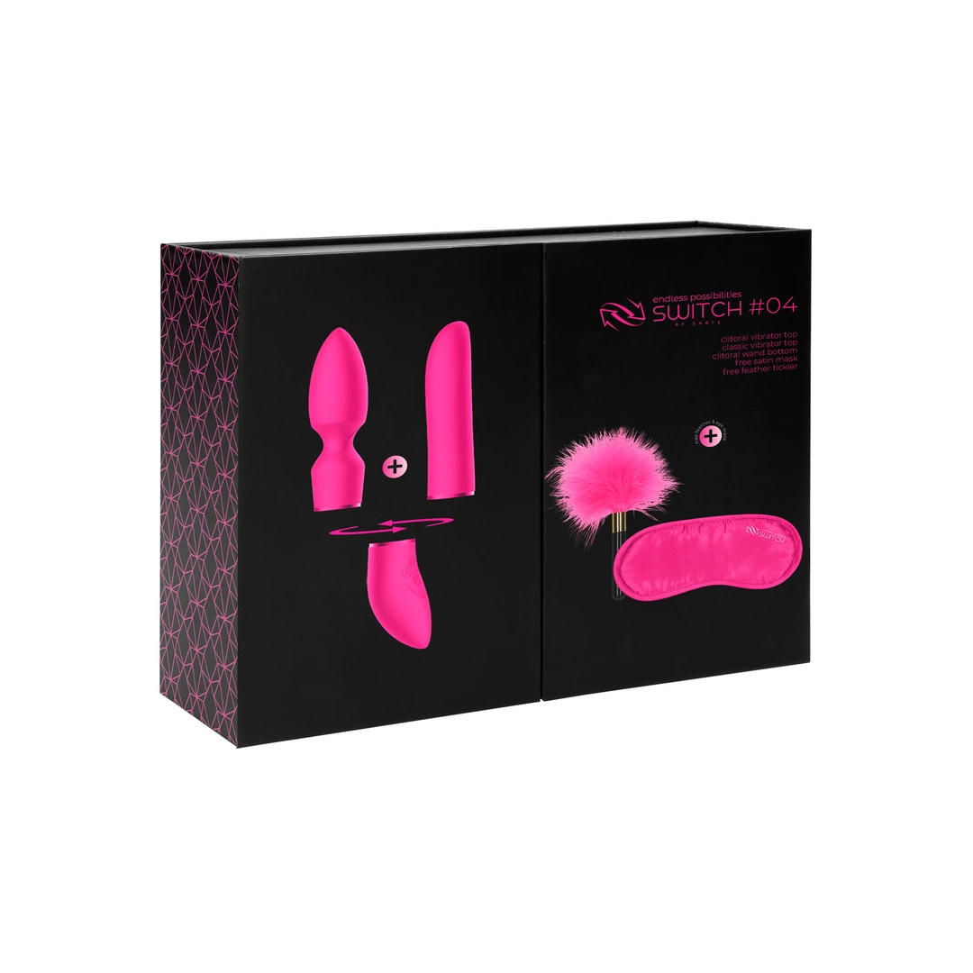 Dream Toys Pleasure Kit #4 Zestaw Wibrujący z 2 Nasadkami - vibraattori