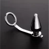 Mystim Pikes Peak Stainless Steel Intimate Ring & Plug System 50x100mm - Anelma sextoys
