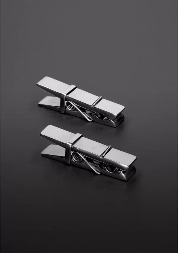 Steel Zaciski do brodawek tkaninowe