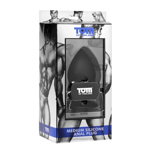 XR Brands Tom of Finland maÅ‚y korek z silikonu z przyssawkÄ…