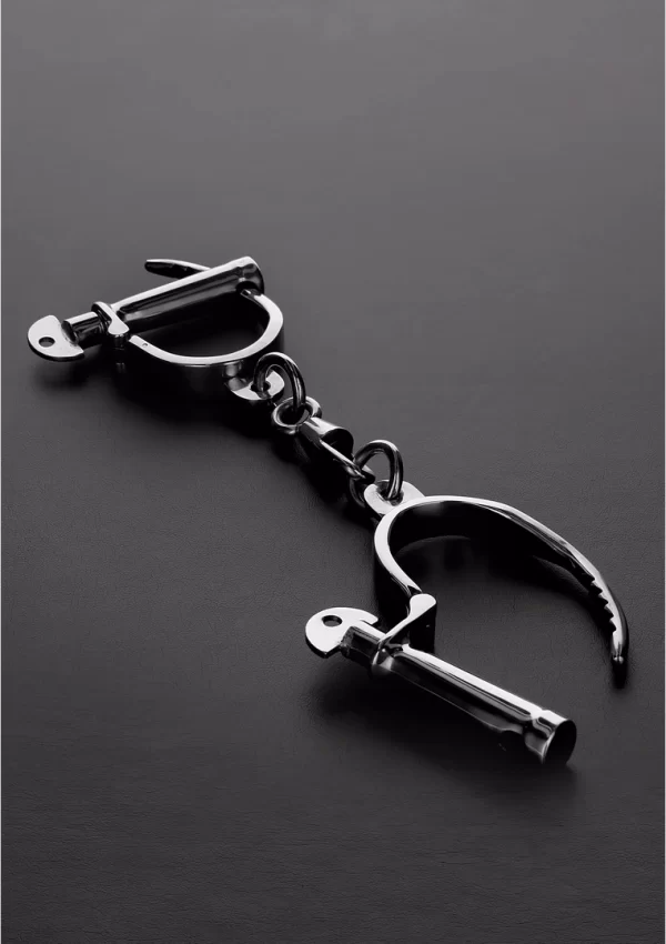 Sinner Gear Adjustable Darby Steel Handcuffs