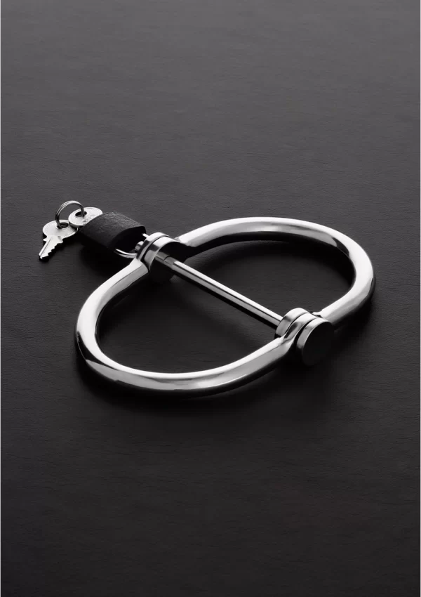 MOOD D-Handcuffs stalowe kajdanki z zaokrÄ…glonymi krawÄ™dziami
