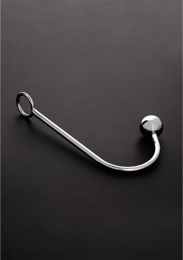 Master Series Steel Bondage Hook 40mm with Spherical End - Durable Design - Anelma Master Series Steel Bondage Hook 40mm with Spherical End - Durable Design
