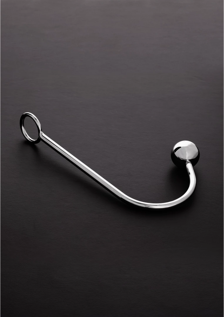 Master Series Steel Bondage Hook 40mm with Spherical End - Durable Design