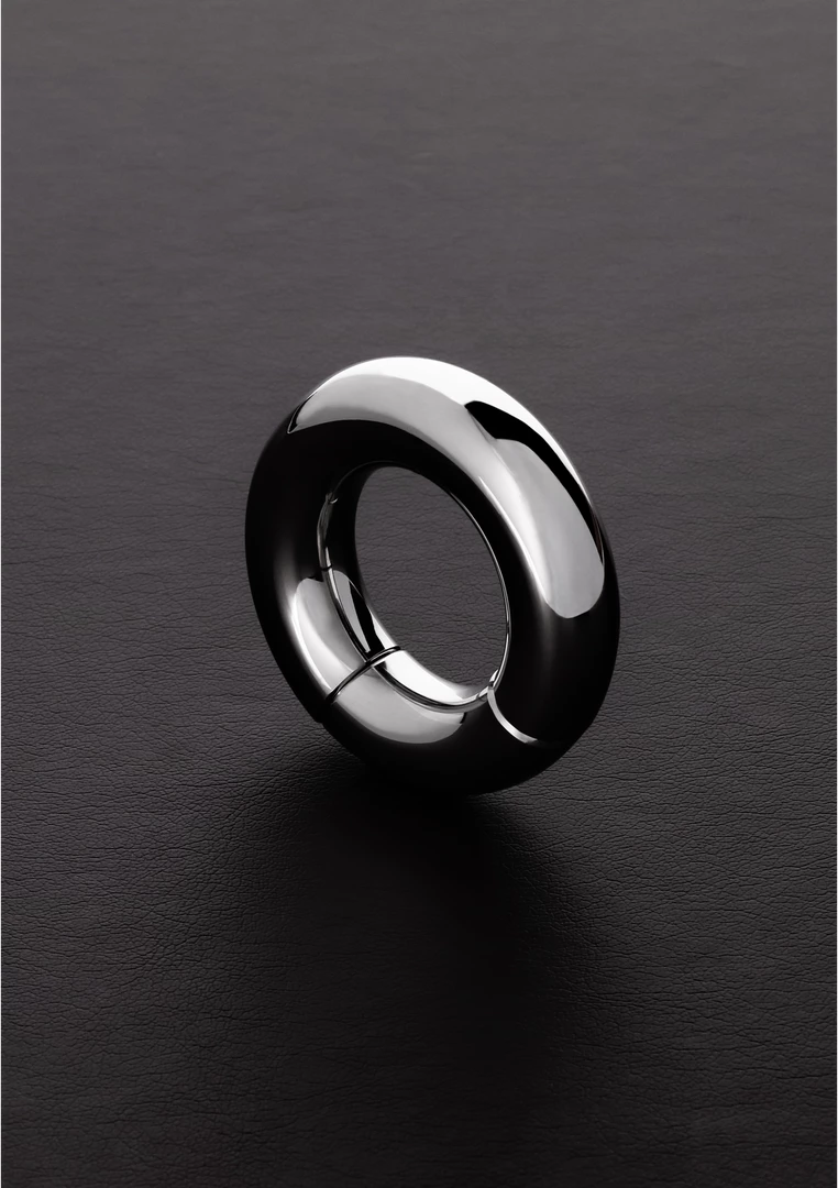 SteelPower Tools Magnetic Ball Ring 0.6/1.5 cm - Polished Stainless Steel - Anelma sextoys