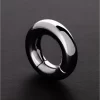 Mister B Magnetic Round Steel Ring 0.6 / 1.5 cm - Polished Finish - Anelma sextoys
