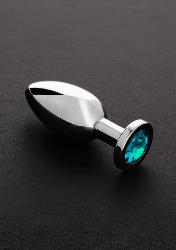 Sinner Gear Stainless Steel Plug Large with Decorative Gemstone Base