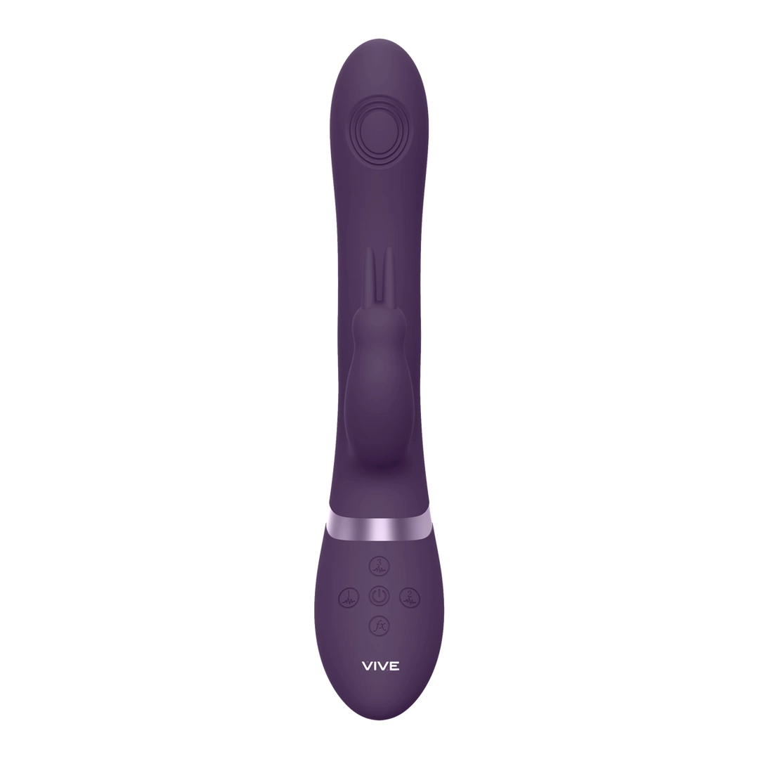 VIVE Rini Pulse Wave Dual Motor Intimate Machine Purple