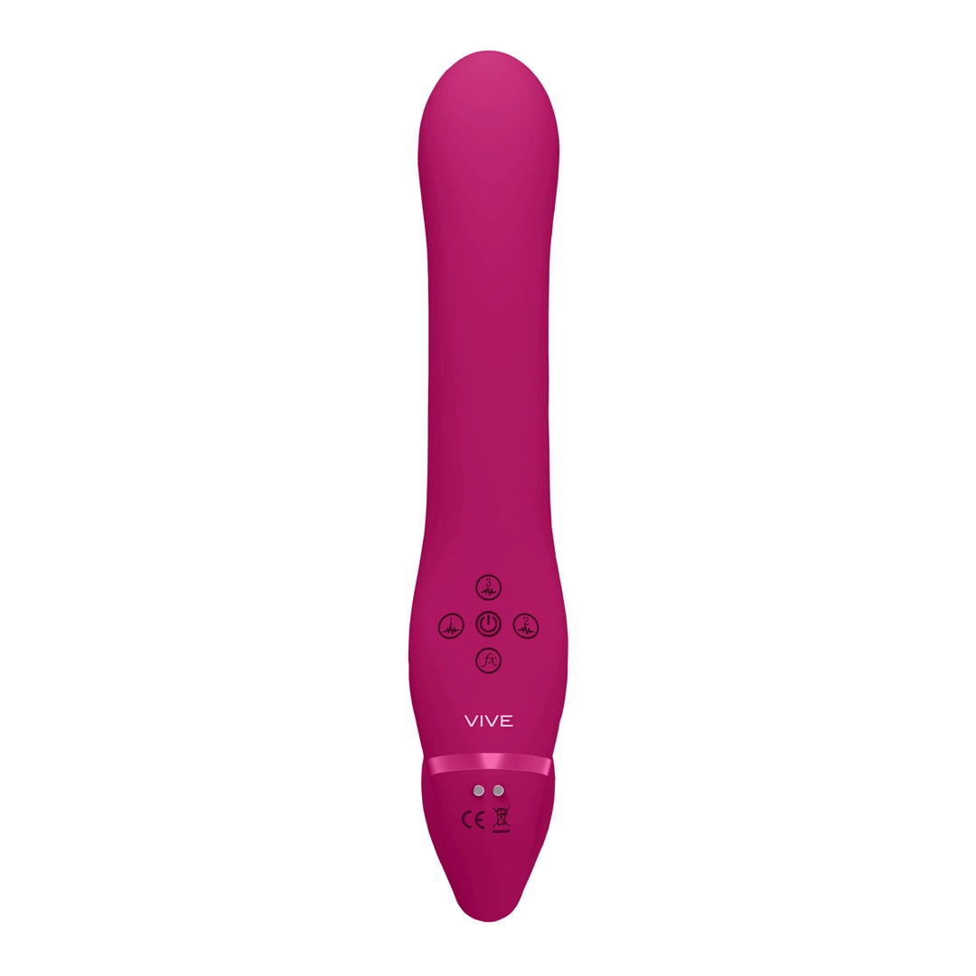 Vive Ai Air Wave - podwojny system intymny z trzema silnikami - Anelma Vive Ai Air Wave – Wibratory strap-on