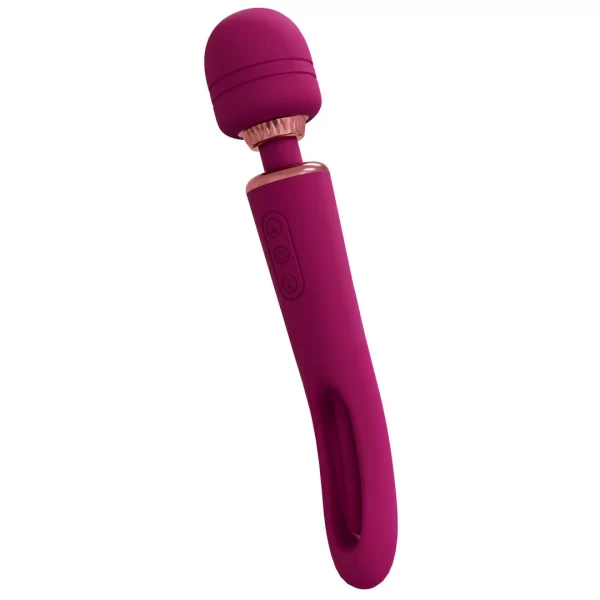 KIKU Double-Ended Wand Pink - Dual Motor Intimate Massager