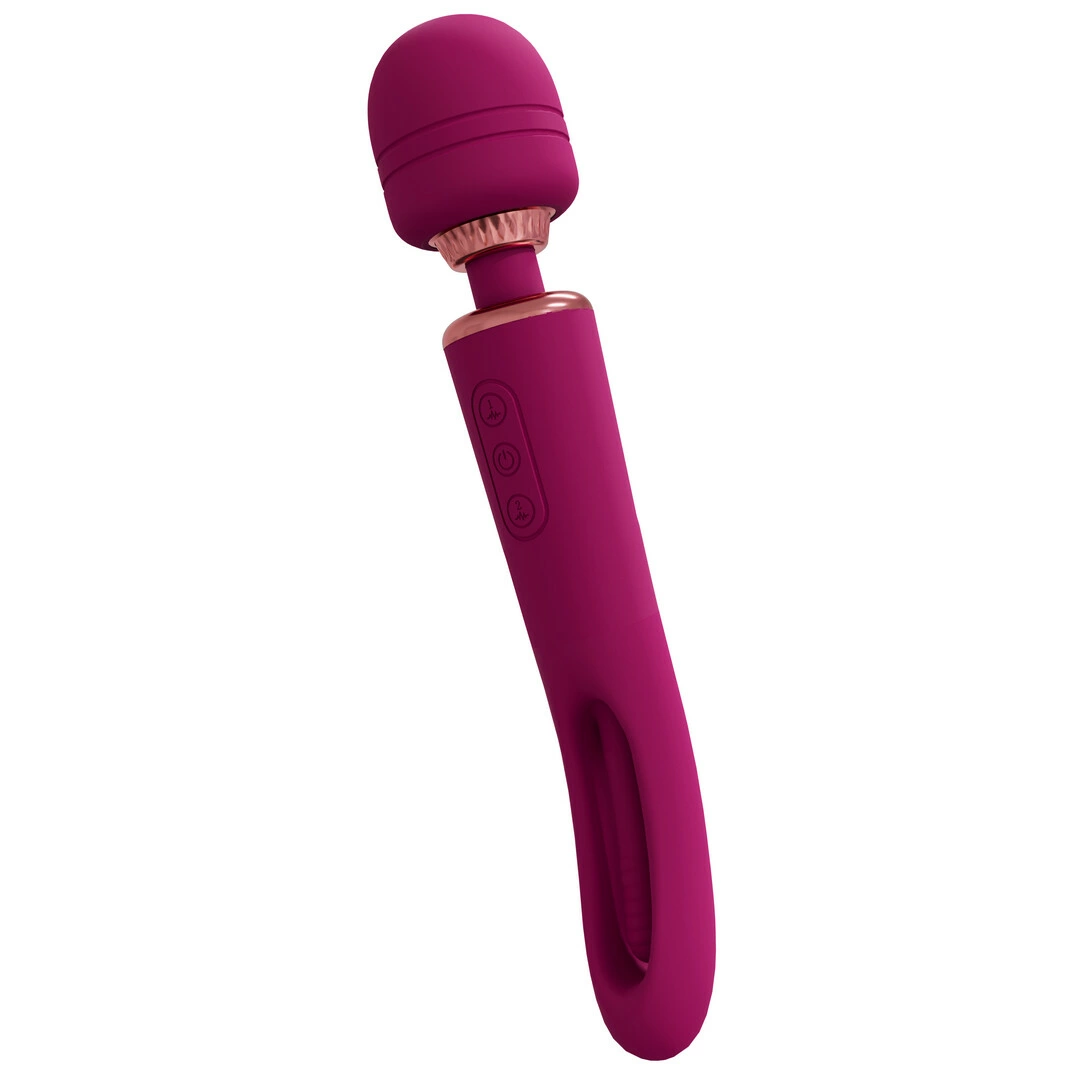 KIKU Double-Ended Wand Pink - Dual Motor Intimate Massager