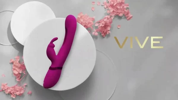 VIVE Mika Pink - Triple Motor Vibrator with G-Spot Flapping