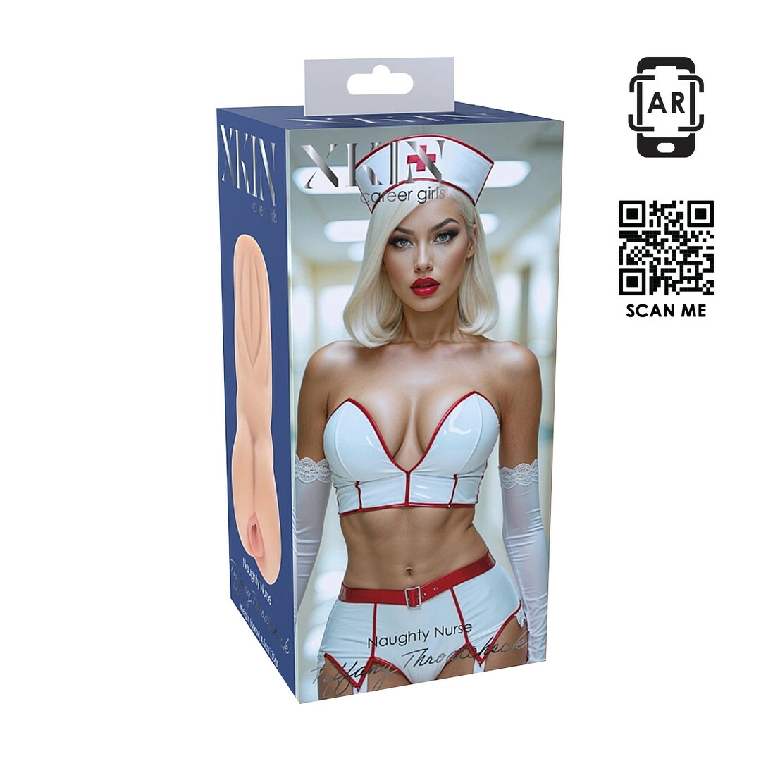 Career Girls Tiffany Throatcheck TPE Small maszyna intymna 130g Flesh - Anelma Career Girls Tiffany Throatcheck TPE Intimate Device Flesh 130g Small combines flexible elastomer and an ergonomic design in a practical