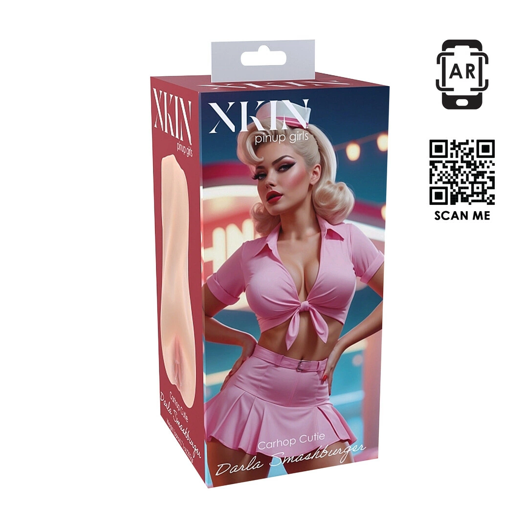 Pinup Dolls Carhop Cutie Darla Smashburger TPE Intimate Device 202g combines flexible elastomer and an ergonomic design in a practical