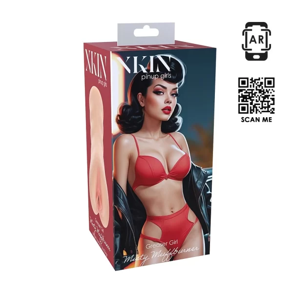Pinup Dolls Greaser Girl Misty Muffburner TPE Intimate Machine Flesh combines flexible elastomer and an ergonomic design in a practical
