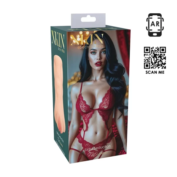 Secret Affairs Sinful Seduction Tatiana TPE Intimate Device Flesh 244g combines an ergonomic design for comfortable