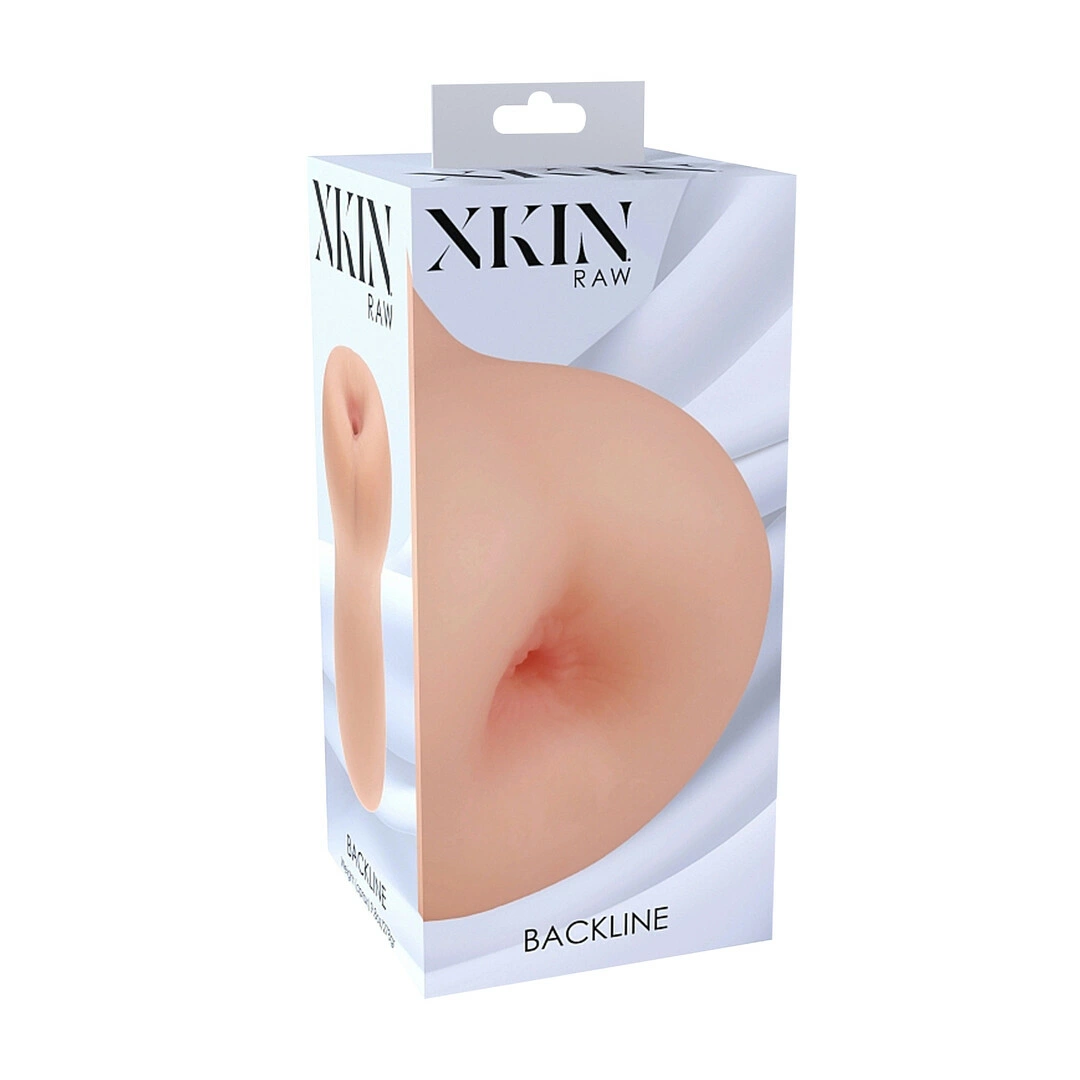 Raw Backline TPE Medium Intimate Device 278g Flesh Tone is a male masturbator designed for comfortable use