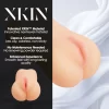 male masturbator - Anelma Raw Slitline TPE Large maszyna intymna 415g naturalny kolor