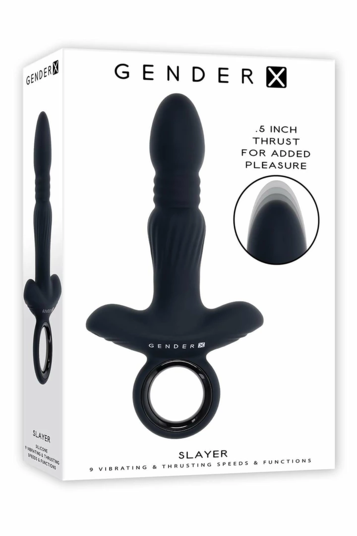 Gender X Slayer Thrusting Silicone Device