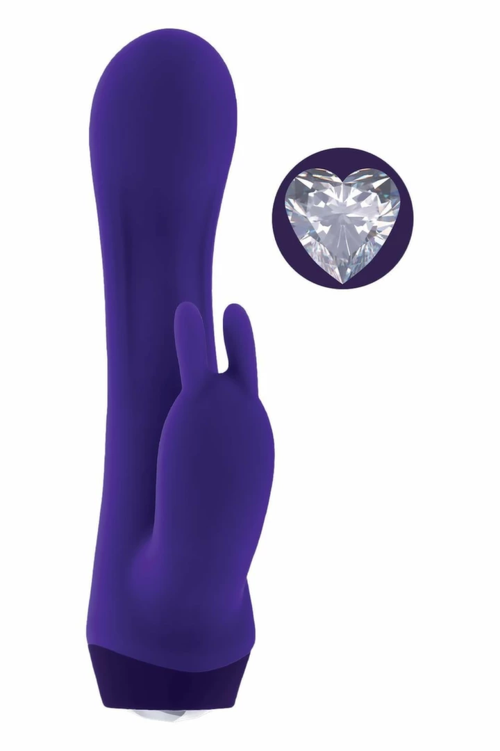 SELOPA PLUM JOB mini masażer kroliczek 10 trybow USB fioletowy - Anelma podwójne (króliczki)