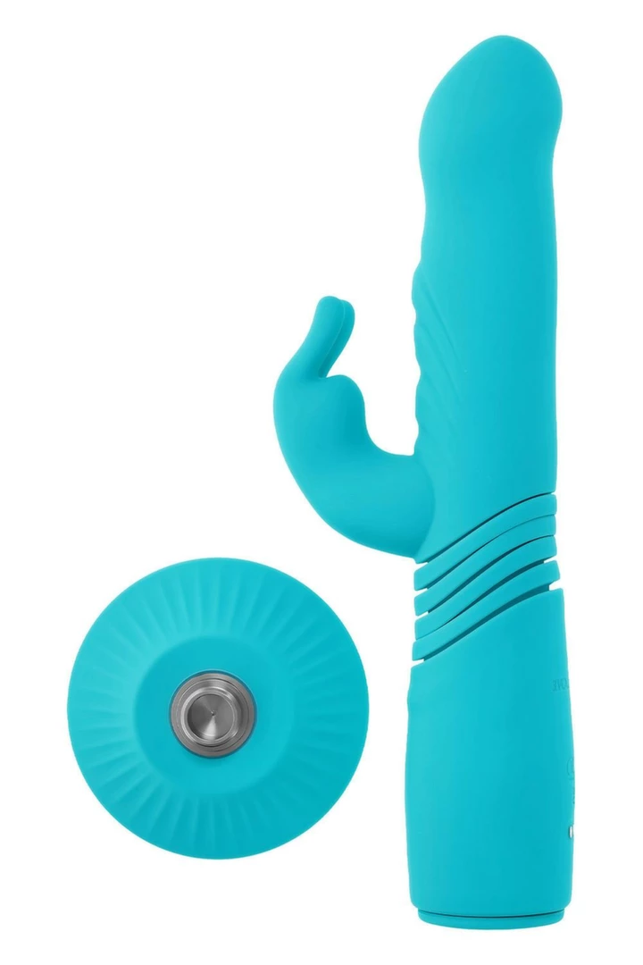 EVOLVED Bunny Hop Intimate Thrusting System with Suction Cup