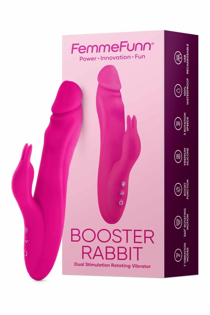 FemmeFunn Booster Rabbit Pink - vibraattori