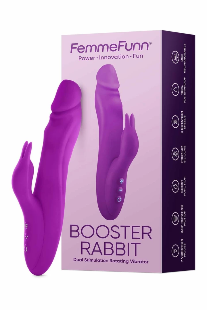 FemmeFunn Booster Rabbit Purple - vibraattori