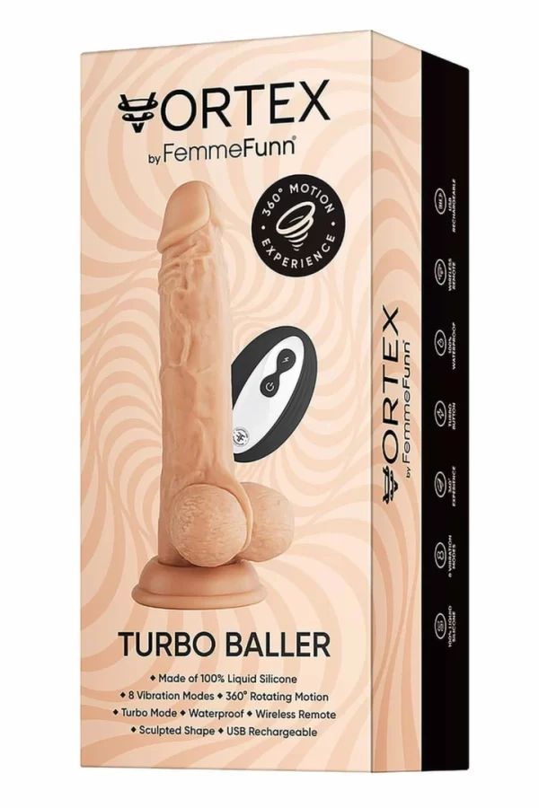 FemmeFunn Turbo Baller Nude - realistinen malli
