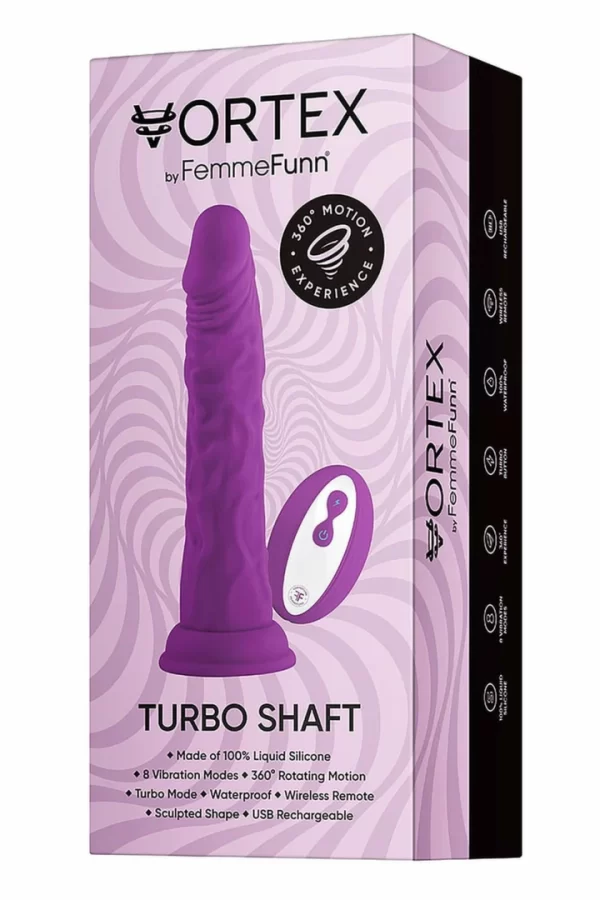 FemmeFunn Wireless Turbo Shaft Purple - vibraattori