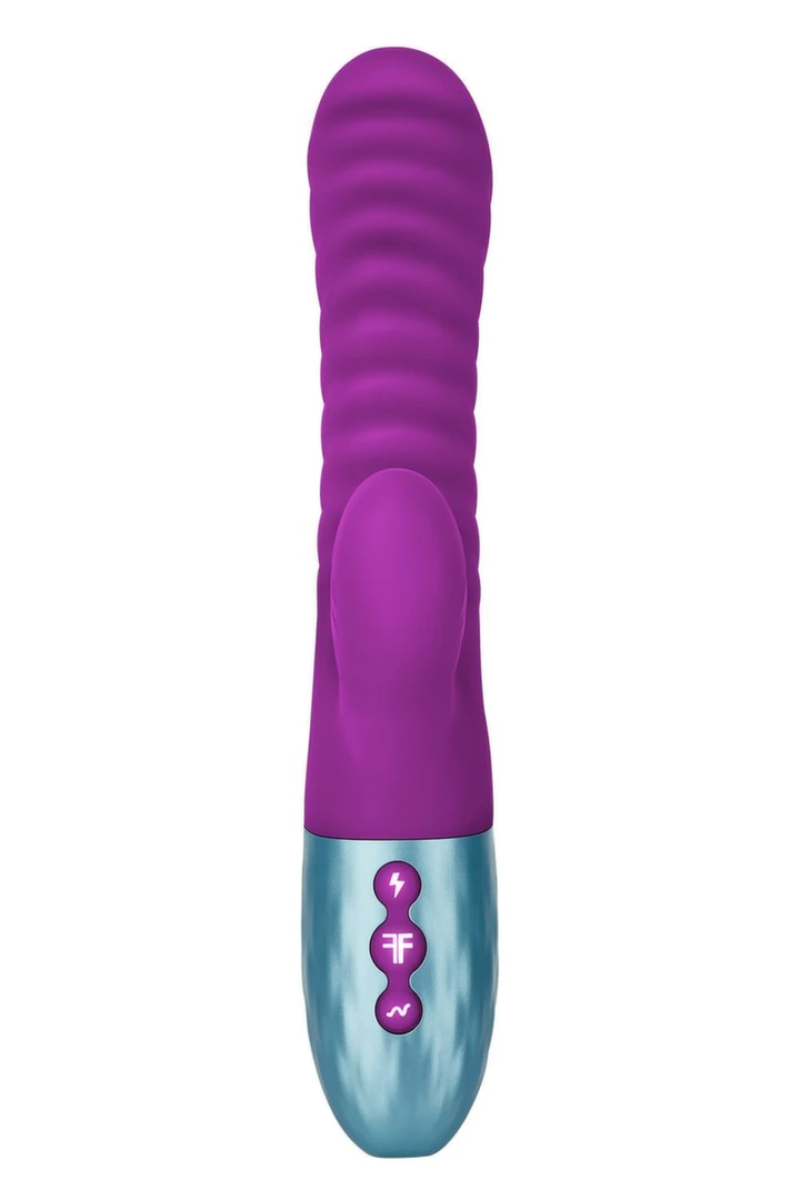 FemmeFunn Delola Purple – Podwójne (króliczki)